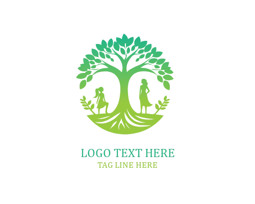 Women Tree Wisdom Logo