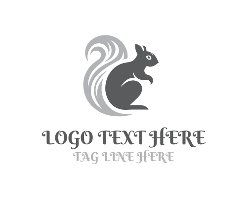 Woodland Squirrel Logo