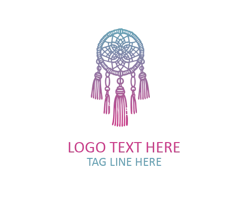 Woven Honeycomb Macramé Logo