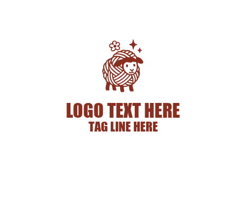 Yarn Knitting Logo