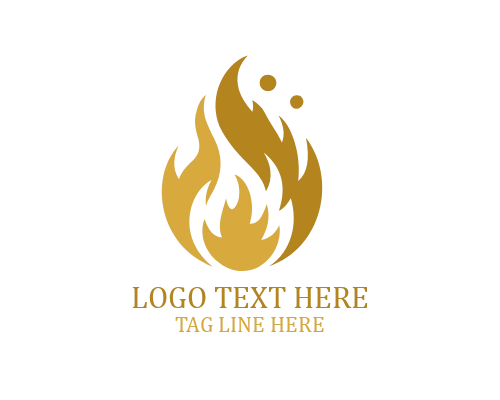 Yellow Flame Logo