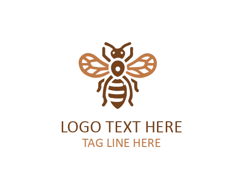 Yellow Honey Bee Icon