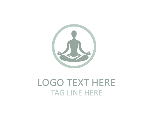 Yoga Balance Pose Logo