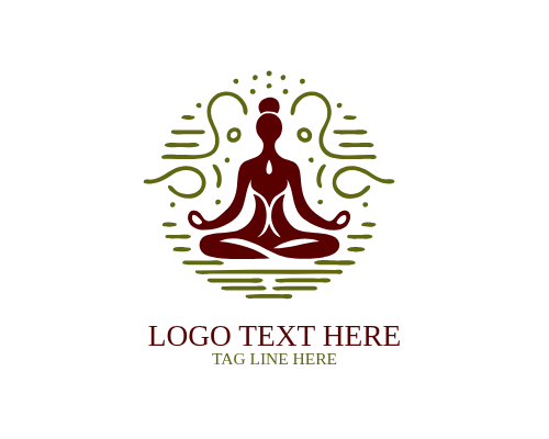 Yoga Sacred Geometry Logo