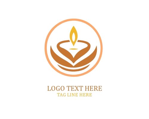 Zen Light Candle Logo