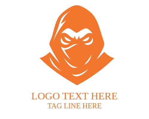 Zen Ninja Mascot Logo